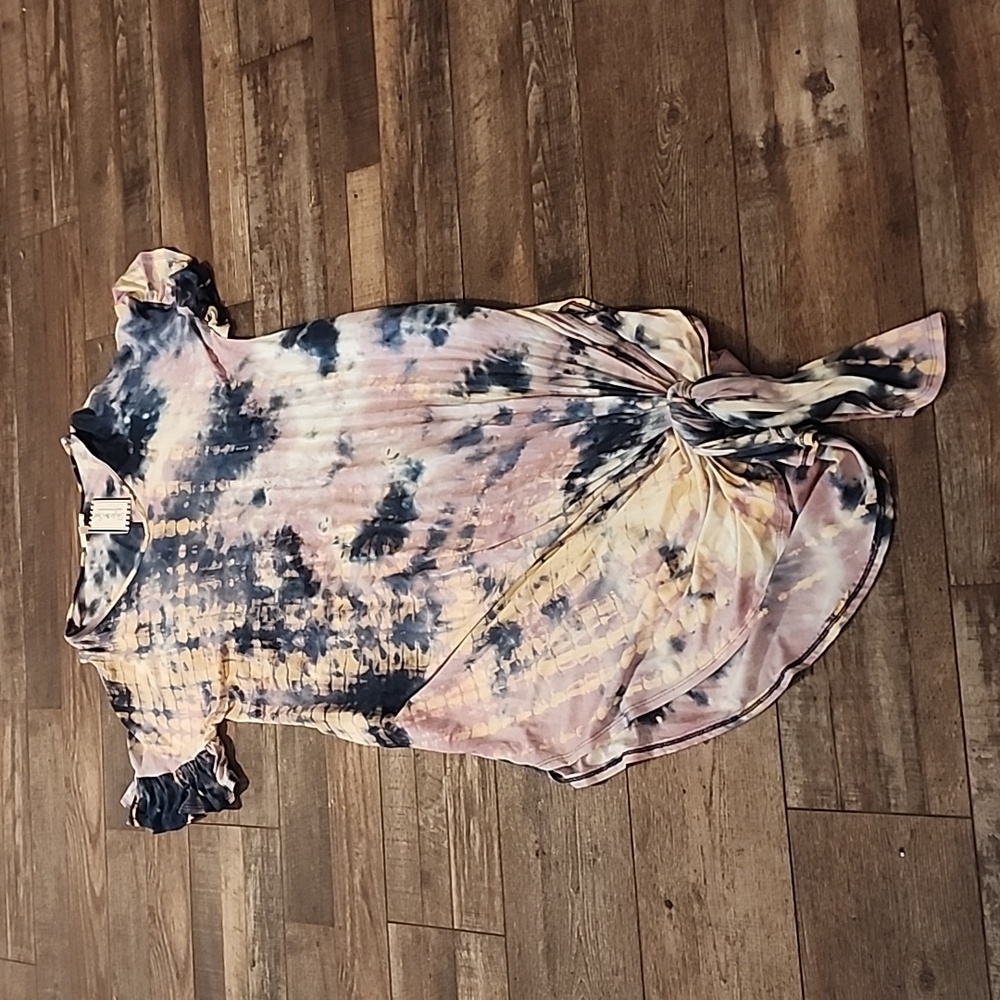 NWT Boutique Tie Die dress size 1x